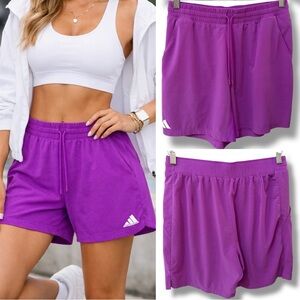 Adidas | NWOT Purple Climalite / Lightweight Athletic Training Shorts (size M)